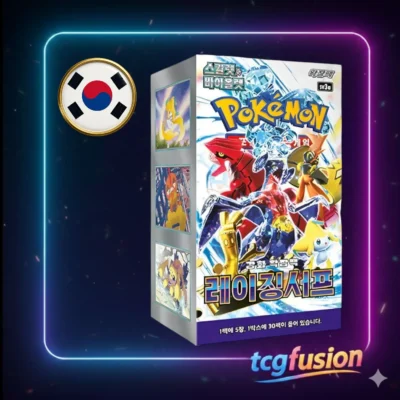 Pokémon TCG Raging Surf – Caja de 30 Sobres (Versión Coreana SV3a) | Expansión Scarlet & Violet 2023