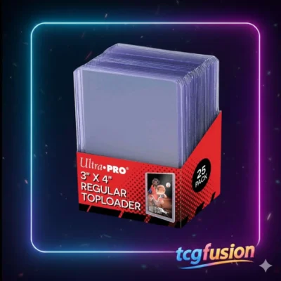 Top Loaders Ultra PRO – Fundas Rígidas Transparentes para Cartas TCG | Paquete de 25 Unidades | Protección Profesional Tamaño Estándar